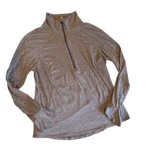 5 for $15/Apana Half-Zip Long Sleeve Activewear Top